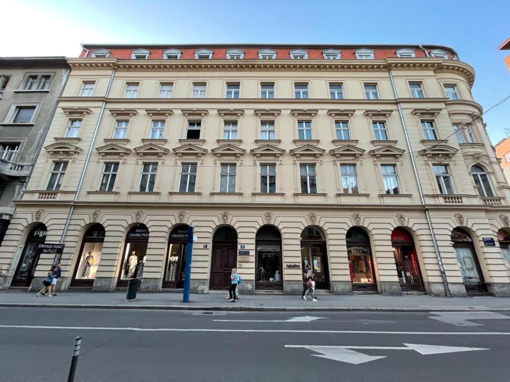Art Deco Downtown Heritage Apartment Zagreb Eksteriør billede