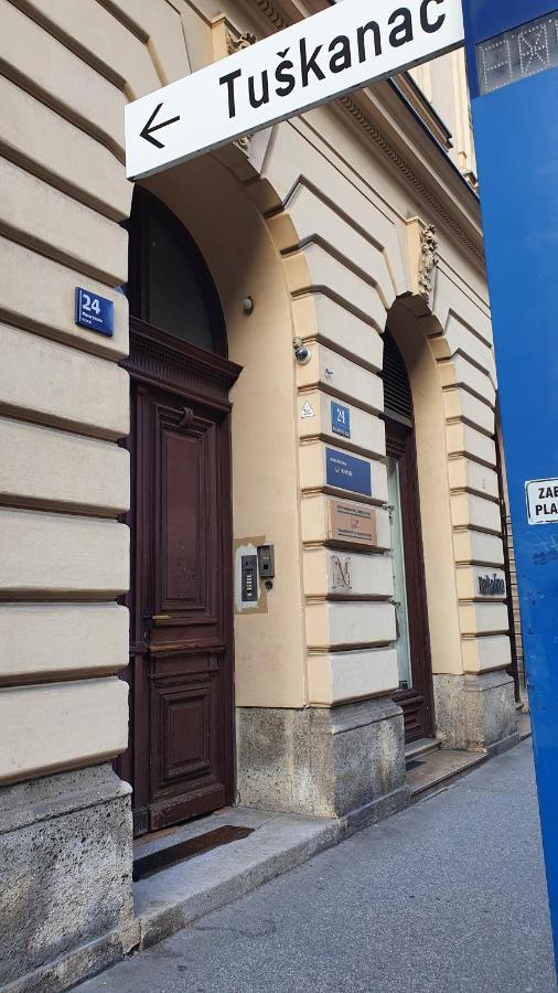 Art Deco Downtown Heritage Apartment Zagreb Eksteriør billede