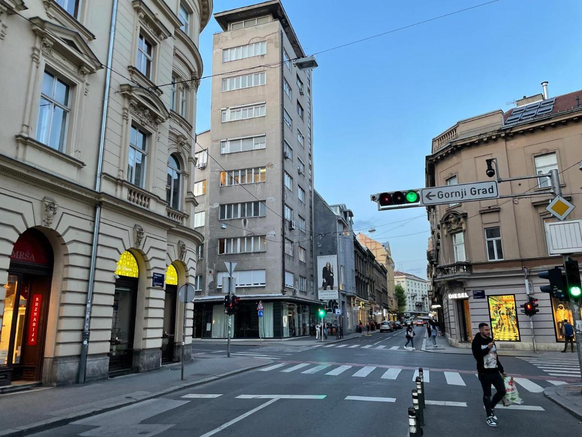 Art Deco Downtown Heritage Apartment Zagreb Eksteriør billede